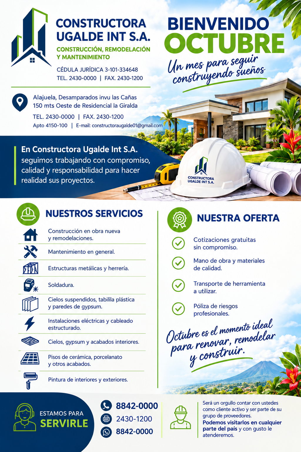 REMODELACIÓN CONSTRUCTORA UGALDE