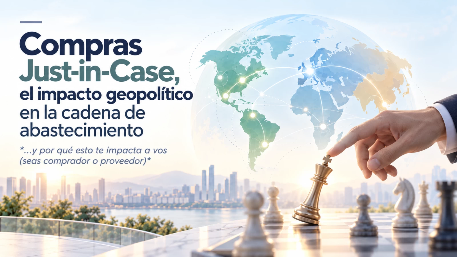 Compras Just-in-Case, el impacto geopolítico en la cadena de abastecimiento